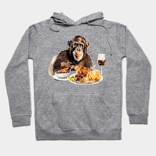 Happy Thanksgiving Monkey Hoodie